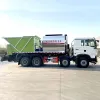 Distribuitor sincron de bitum și criblură