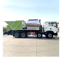 Camion de depozitare agregate sincronizate HOWO 8 * 4 pentru asfalt