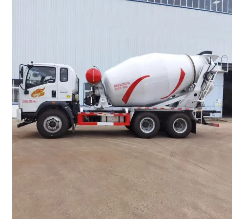 Mașină de construcții HOWO seria 10, camion mobil mic de betonieră