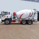 Mașină de construcții HOWO seria 10, camion mobil mic de betonieră