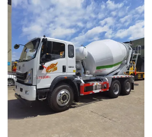 Mașină de construcții HOWO seria 10, camion mobil mic de betonieră