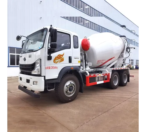 Mașină de construcții HOWO seria 10, camion mobil mic de betonieră