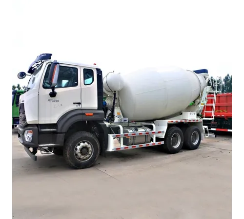 HOWO 6 * 4 5cbm betonieră mobilă ușoară