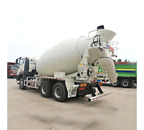 HOWO 6 * 4 5cbm betonieră mobilă ușoară