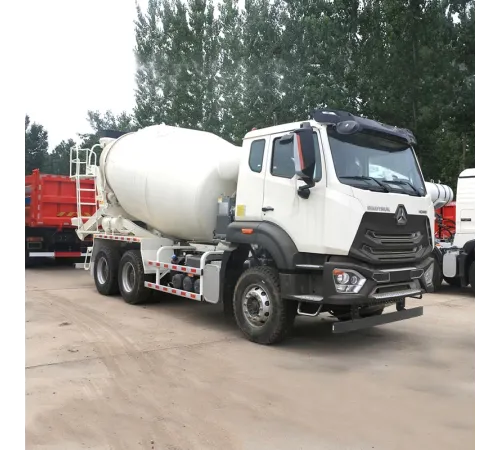 HOWO 6 * 4 5cbm betonieră mobilă ușoară