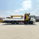 Macara pliabilă Shakman Heavy 8x4 de 16 tone, montată pe camion