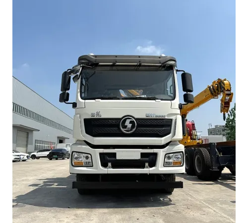 Macara pliabilă Shakman Heavy 8x4 de 16 tone, montată pe camion