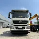 Macara pliabilă Shakman Heavy 8x4 de 16 tone, montată pe camion