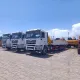 Macara mobilă hidraulică Shacman de 12 tone pe camion
