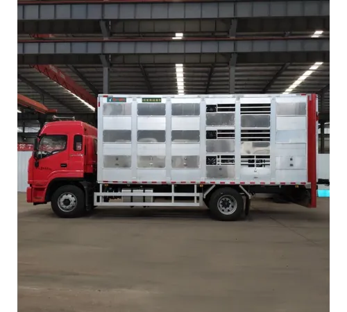 Camion de transport porci și bovine din aliaj de aluminiu JAC 4*2