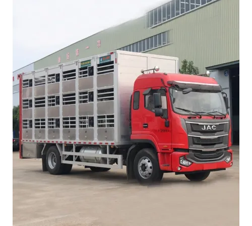 Camion de transport porci și bovine din aliaj de aluminiu JAC 4*2
