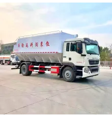 Camion HOWO hidraulic de descărcare a materialelor vrac de 12 tone