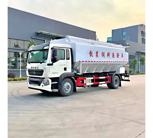 Camion HOWO hidraulic de descărcare a materialelor vrac de 12 tone