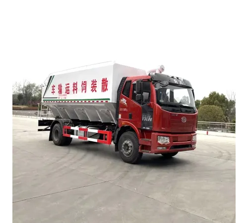 Camion de furaje vrac cu autodescărcare FAW de 10 tone de înaltă calitate
