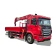 Macara pe camion JAC 4x2 cu braț telescopic 7 tone