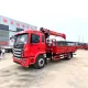 Macara pe camion JAC 4x2 cu braț telescopic 7 tone
