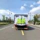 Mătură de stradă electrică cu presiune înaltă 12 tone