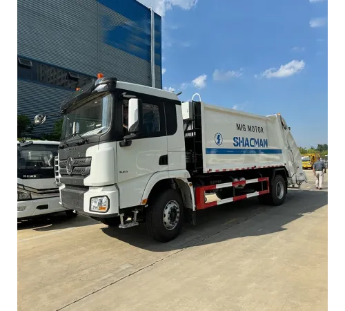 Camion Compactor Gunoi Shacman