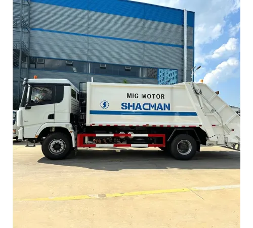 Camion Compactor Gunoi Shacman