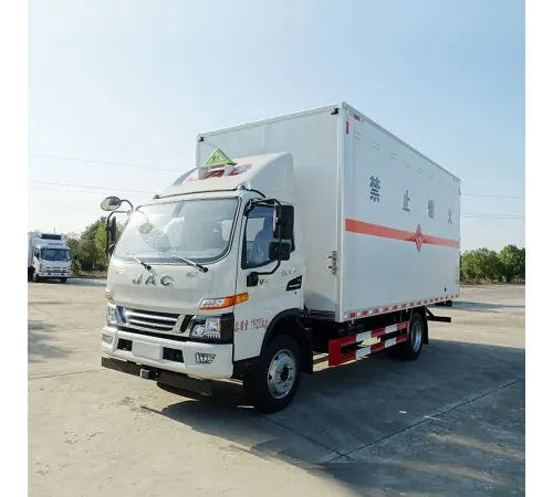Camion transport mărfuri periculoase JAC 4x2