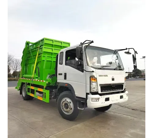 Camion de gunoi cu manipulator Howo 4m³