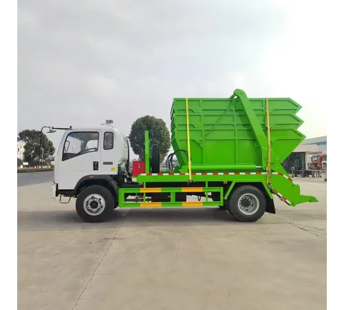 Camion de gunoi cu manipulator Howo 4m³