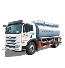 Camion cisternă transport substanțe chimice FAW