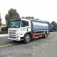 Camion cisternă transport substanțe chimice FAW