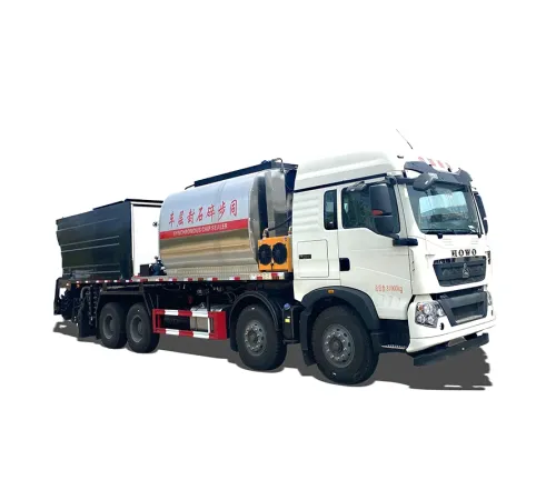 Camion distribuitor bitum-piatră HOWO 8x4