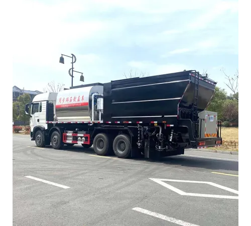 Camion distribuitor bitum-piatră HOWO 8x4