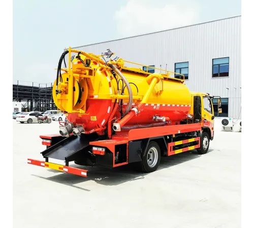 Camion universal aspirare canalizare Dongfeng