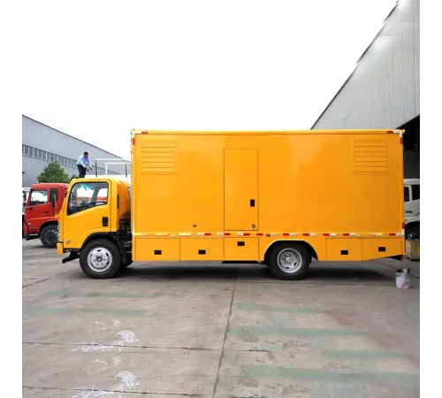Camion generator mobil Isuzu