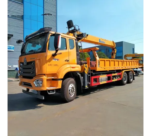 Camion Demarator HOWO 6x4 cu Macara 12 Tone