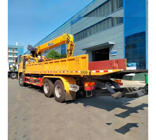 Camion Demarator HOWO 6x4 cu Macara 12 Tone