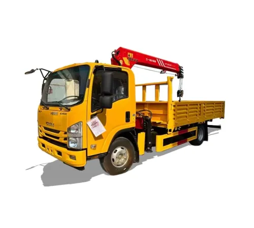 Camion cu Macara Hidraulica ISUZU 4x2 5 Tone