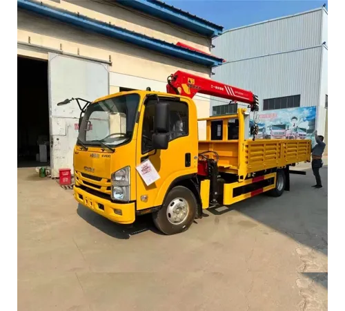 Camion cu Macara Hidraulica ISUZU 4x2 5 Tone