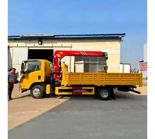 Camion cu Macara Hidraulica ISUZU 4x2 5 Tone