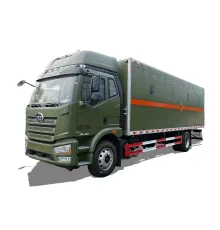 Camion transport mărfuri periculoase FAW