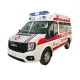 Ambulanță de tip furgonetă JMC cu echipament medical