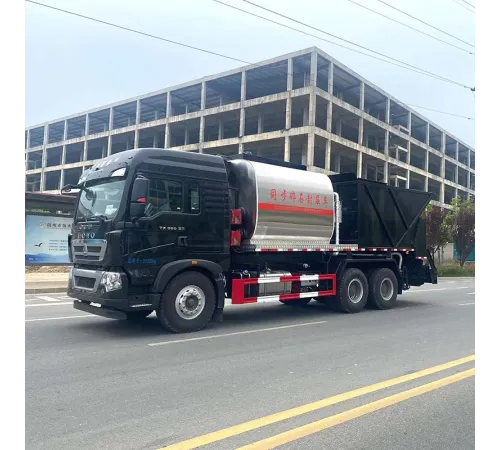 Distribuitor Sincron Asfalt-Pietriș HOWO 6x4