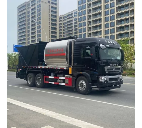 Distribuitor Sincron Asfalt-Pietriș HOWO 6x4