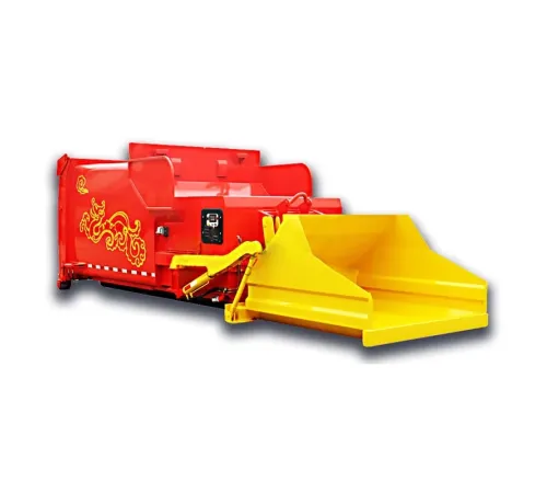 Stație Mobilă de Compactare Gunoi cu Braț Detașabil