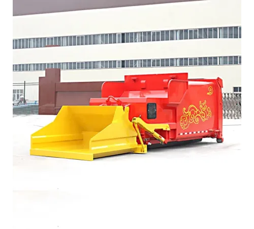 Stație Mobilă de Compactare Gunoi cu Braț Detașabil