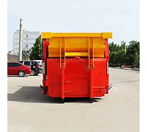 Stație Mobilă de Compactare Gunoi cu Braț Detașabil