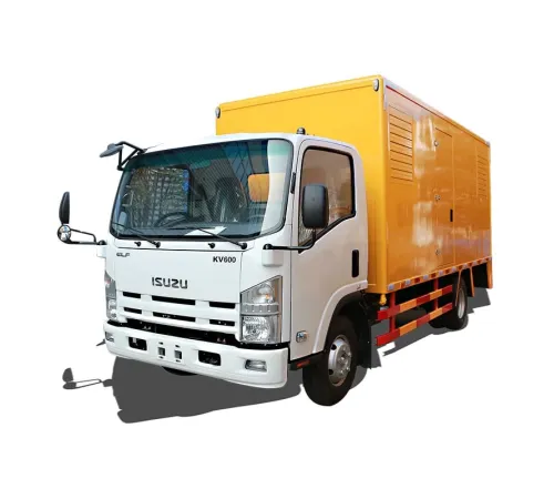 Generator Mobil ISUZU 200 kW