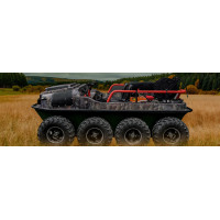 Vehicul pe șenile cu motor 4-timpi