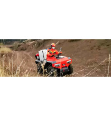 Motocicletă electrică de teren dificil pentru stingerea incendiilor